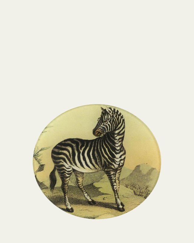 Zebra 118 Decorative Plate
